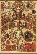 unknow artist THe Last Judgement Novgorod School oil painting on canvas